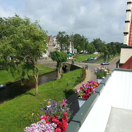 Hotel Pension Marktblick Friedrichstadt Esterno foto