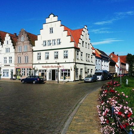 Hotel Pension Marktblick Friedrichstadt Esterno foto