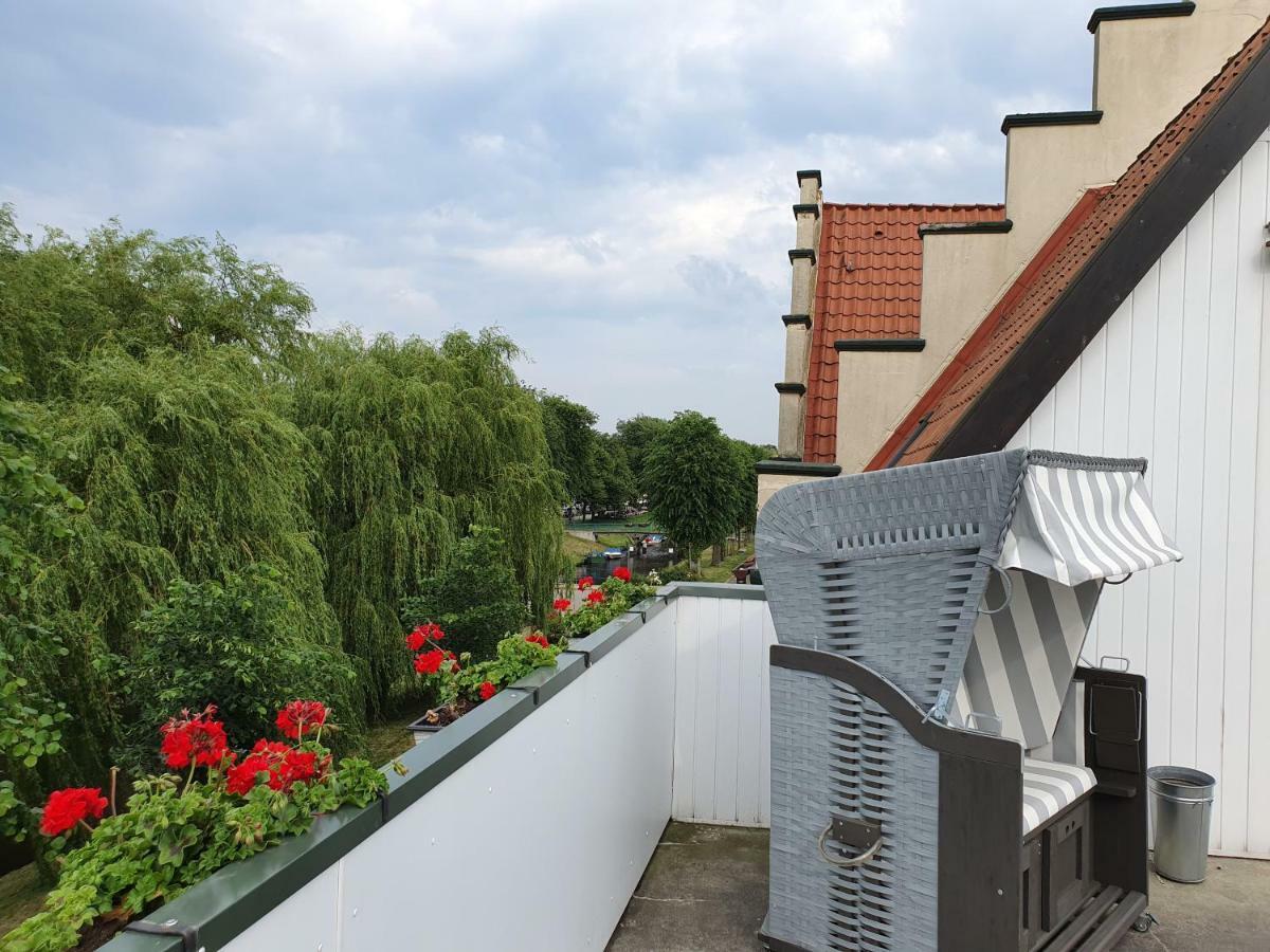 Hotel Pension Marktblick Friedrichstadt Esterno foto